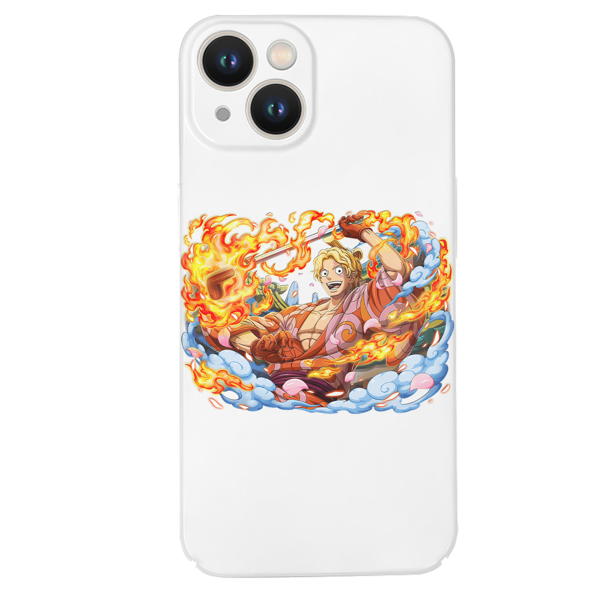 （画像用） ワンピース サンジ ONE PIECE Sanji 【iPhone 14シリーズ対応】ハードケース